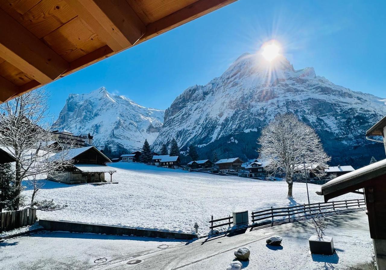 Chalet Carve - Apartments Eiger, Moench And Jungfrau Grindelwald Exterior photo